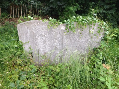 Photo of Sir Muirhead Bone's grave before