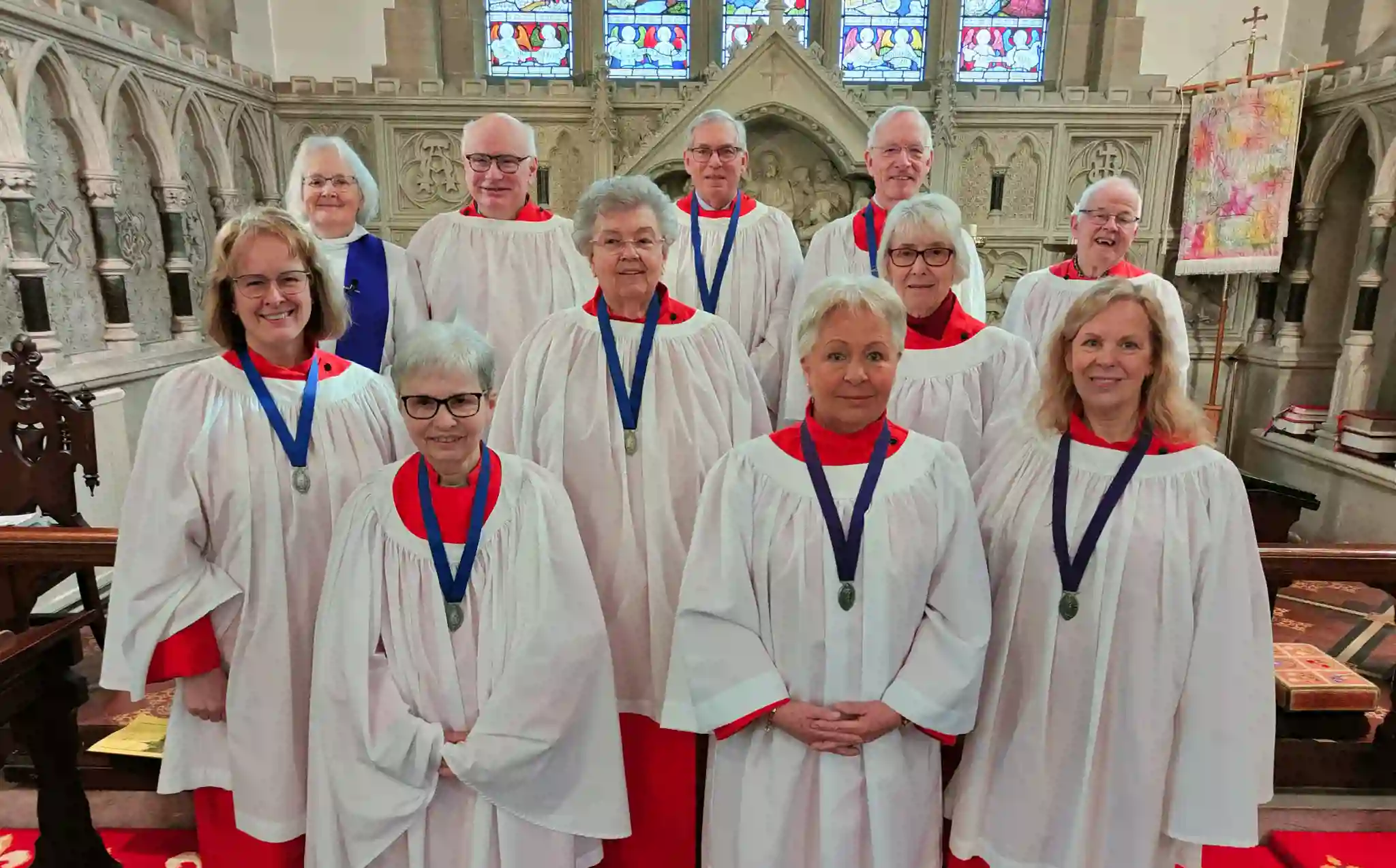 Choir in the church