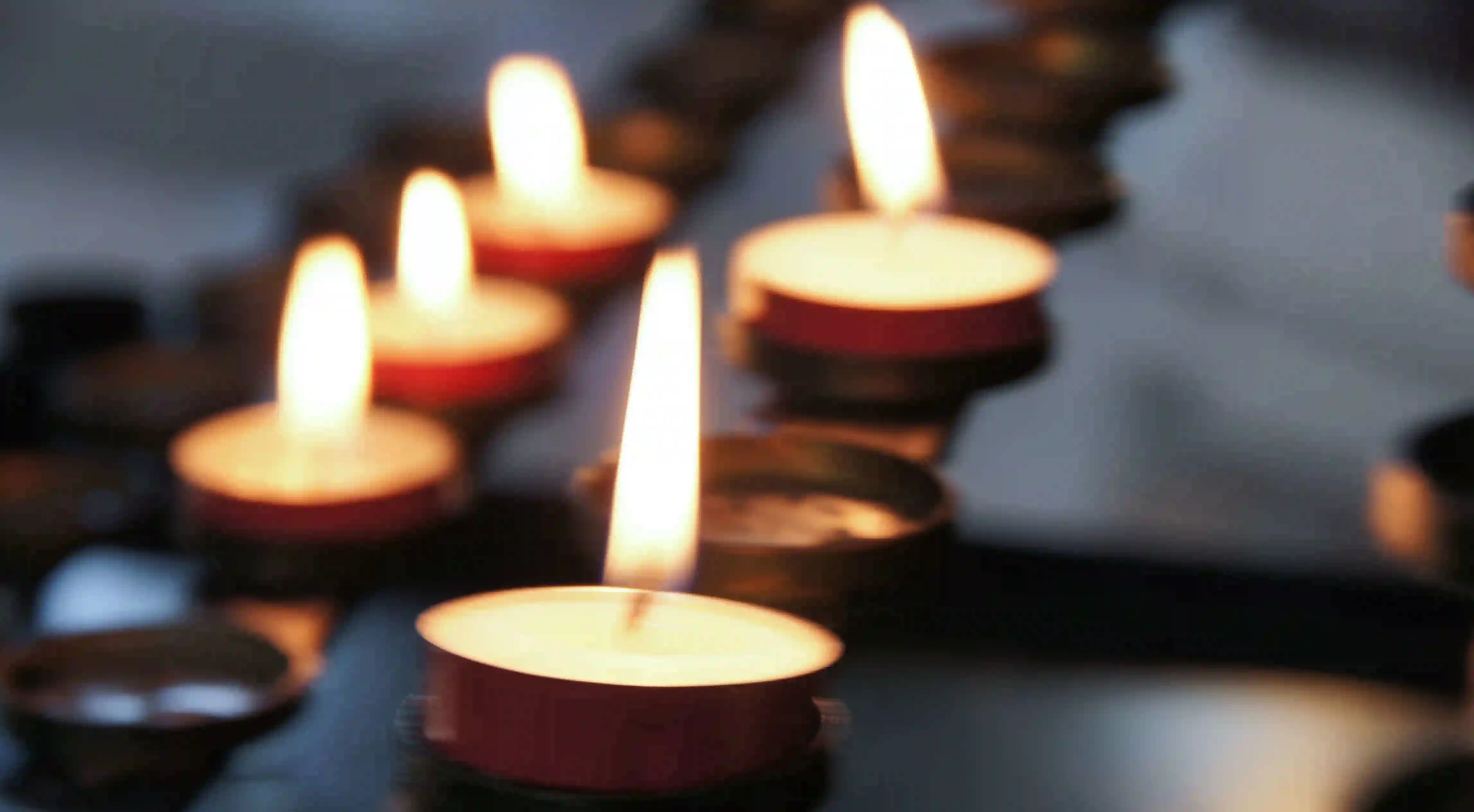 Bereavement candles