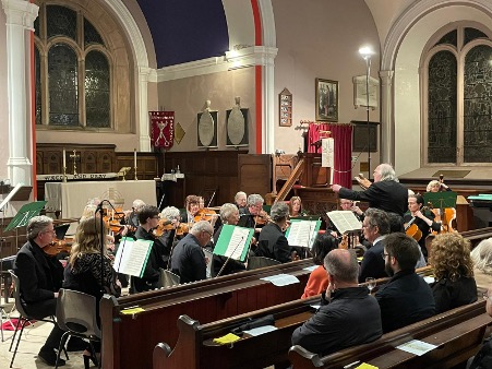 Vale Royal String Orchestra in St Peter's Church