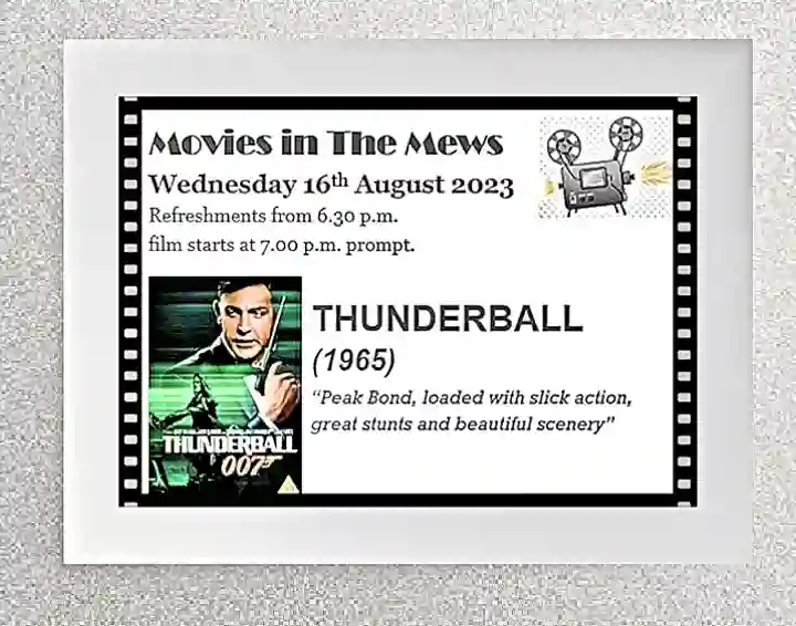 Thunderball Film Poster
